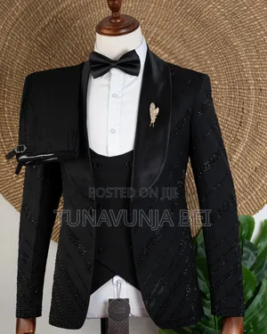 Black    Classic Men Suit