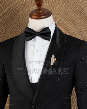 Black    Classic Men Suit