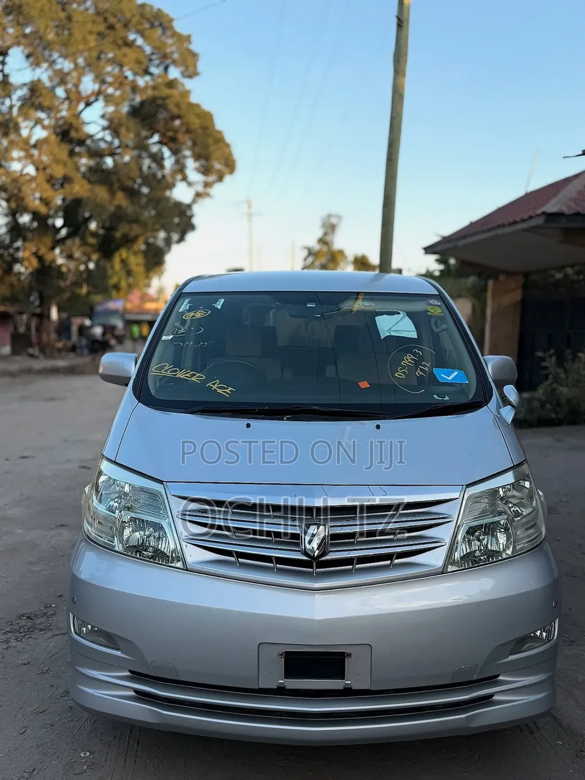 Toyota Alphard 2007 Silver