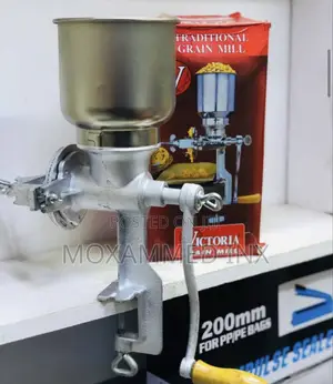 Victoria Manual High Hopper Grain Grinder.