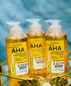 Aha Serum and Lotion