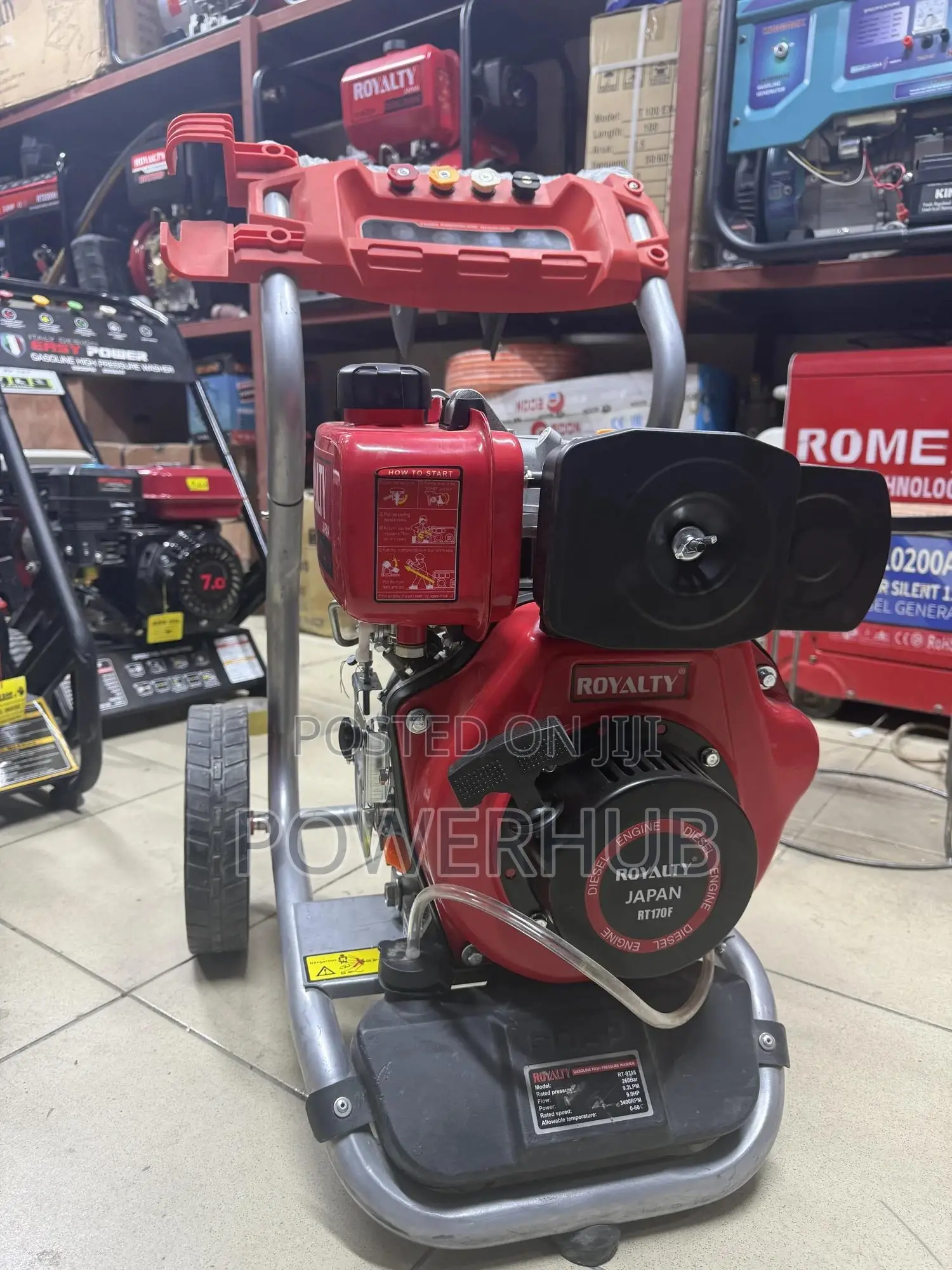 Royality Diesl Pressure Washer