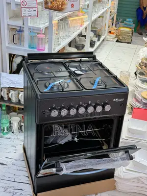 Jiko 60*60 Gas 3 Umeme 1 Oven Ya Umeme
