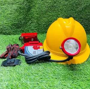 Helmet With Head Lamp