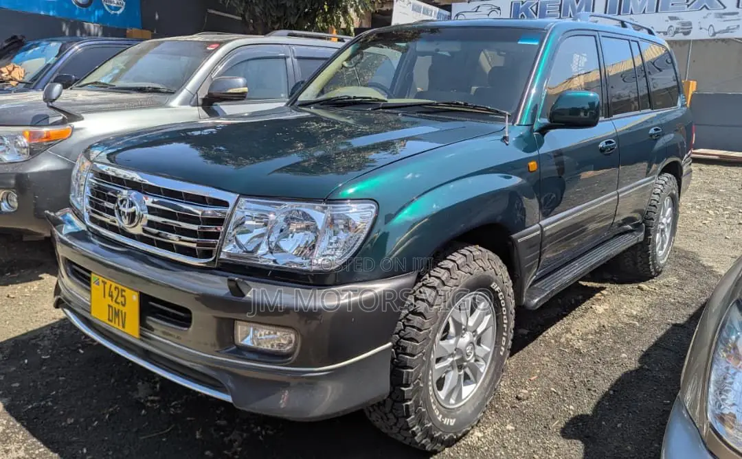 Toyota Land Cruiser 2002 Green