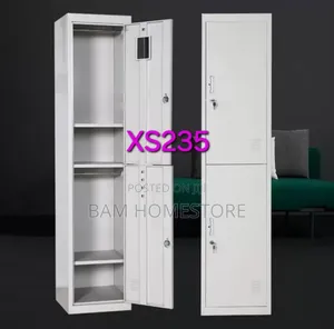 Two-Door Steel Locker Cabinet