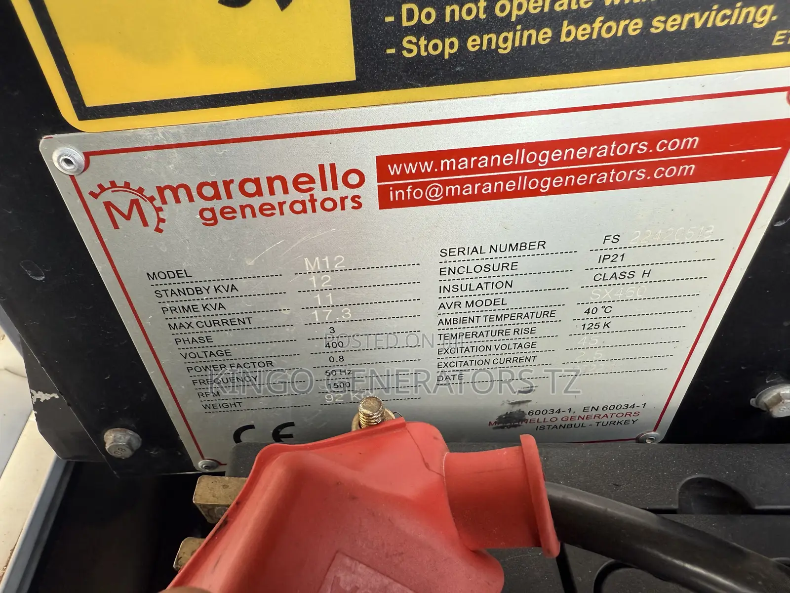 Generator Towelight 12kva