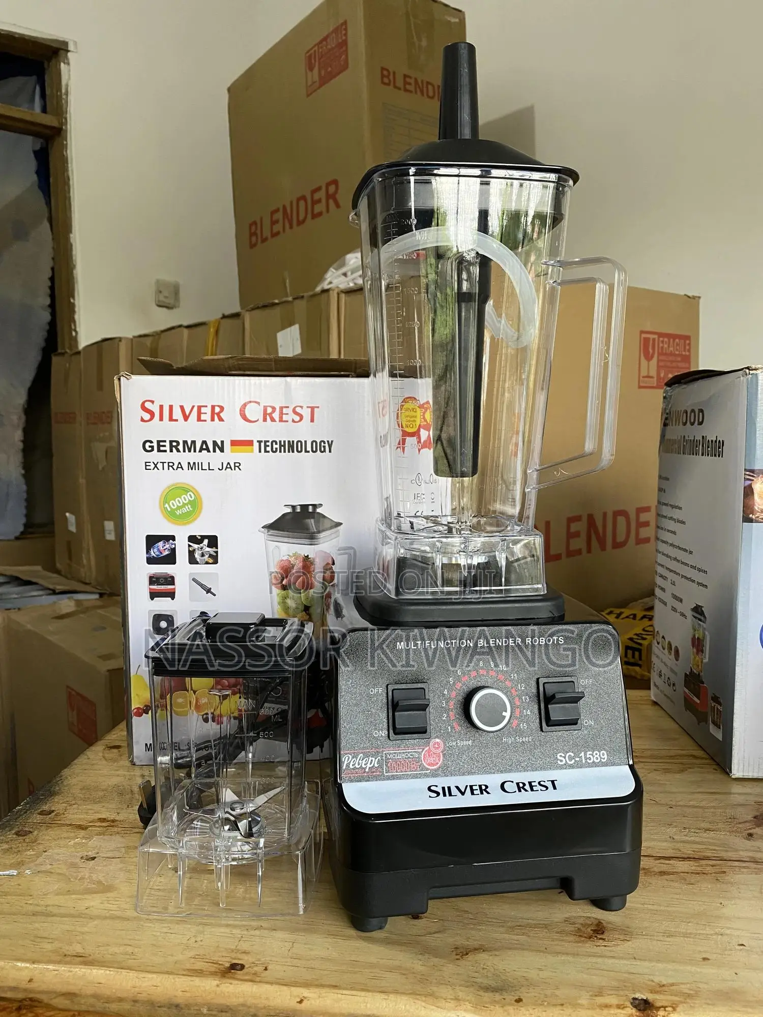 Silver Crest Heavy Duty 2.5l Watt Kubwa 10,000 Yenye Jagi 2 Bei 49,999