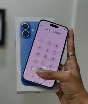 New Apple iPhone 16 128 GB Blue