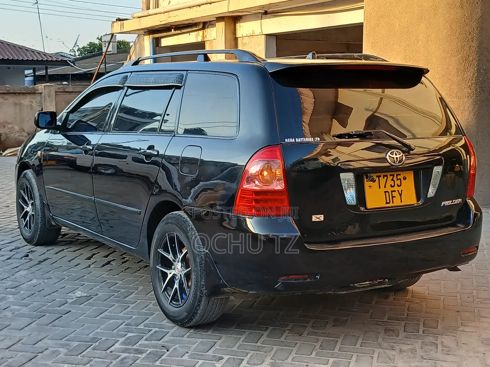 Toyota Corolla Fielder 2005 Black