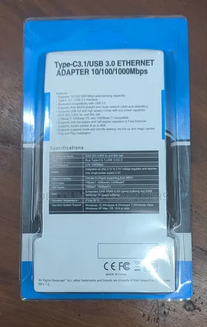 Usb to Ethernet (Rj45)