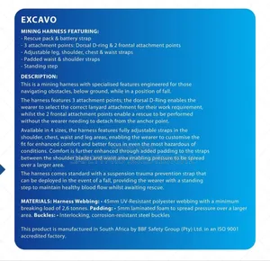 Bova Full Body Harness (Excavo Harness)