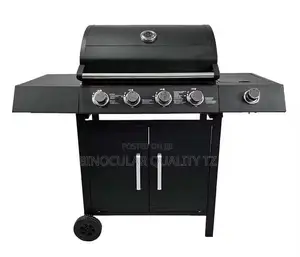 New !! Outdoor BBQ Gas Gril With Trolley