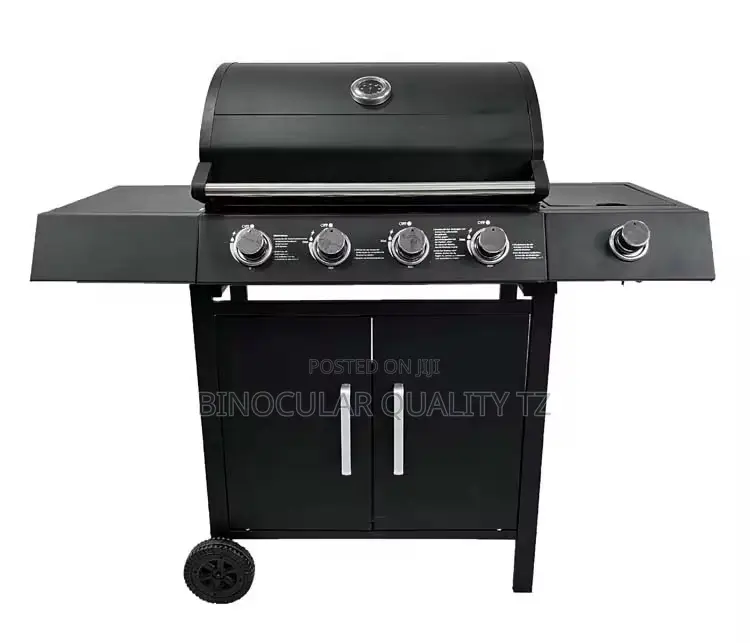 New !! Outdoor BBQ Gas Gril With Trolley