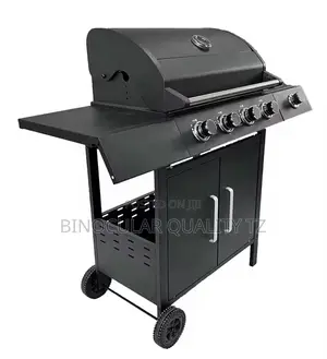 New !! Outdoor BBQ Gas Gril With Trolley