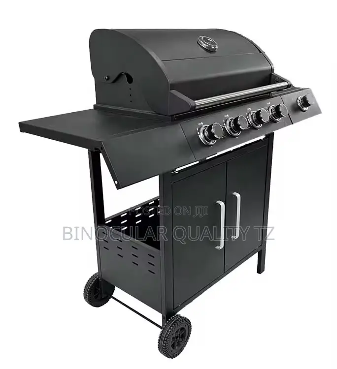 New !! Outdoor BBQ Gas Gril With Trolley