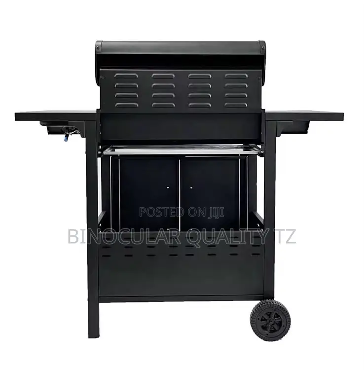 New !! Outdoor BBQ Gas Gril With Trolley