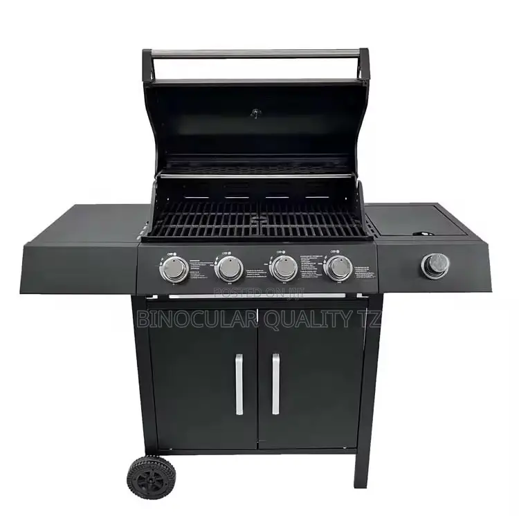 New !! Outdoor BBQ Gas Gril With Trolley