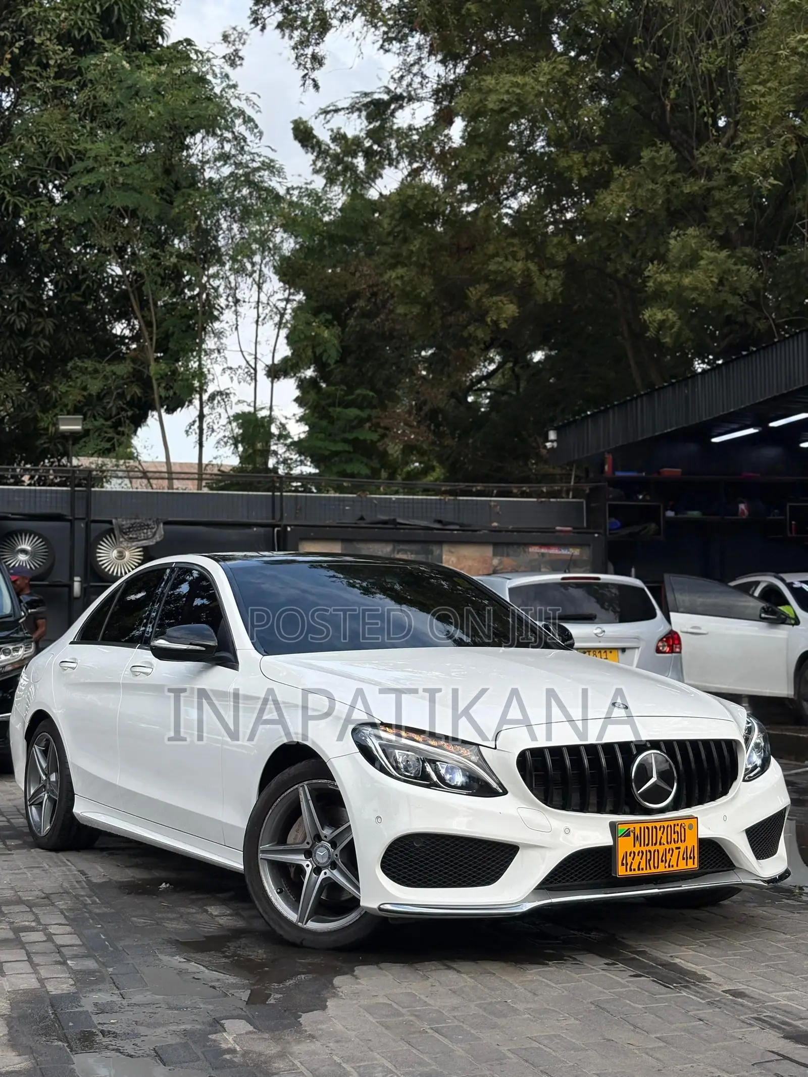 Mercedes-Benz C-Class C 200 (W205) 2015 White