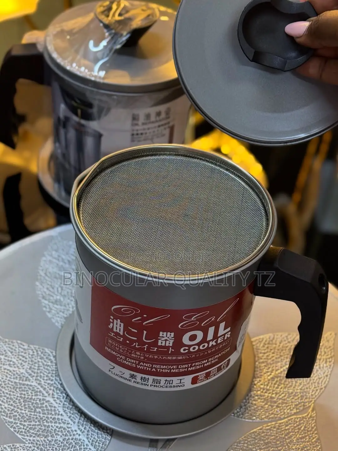 Oil Filter Stainless Cup