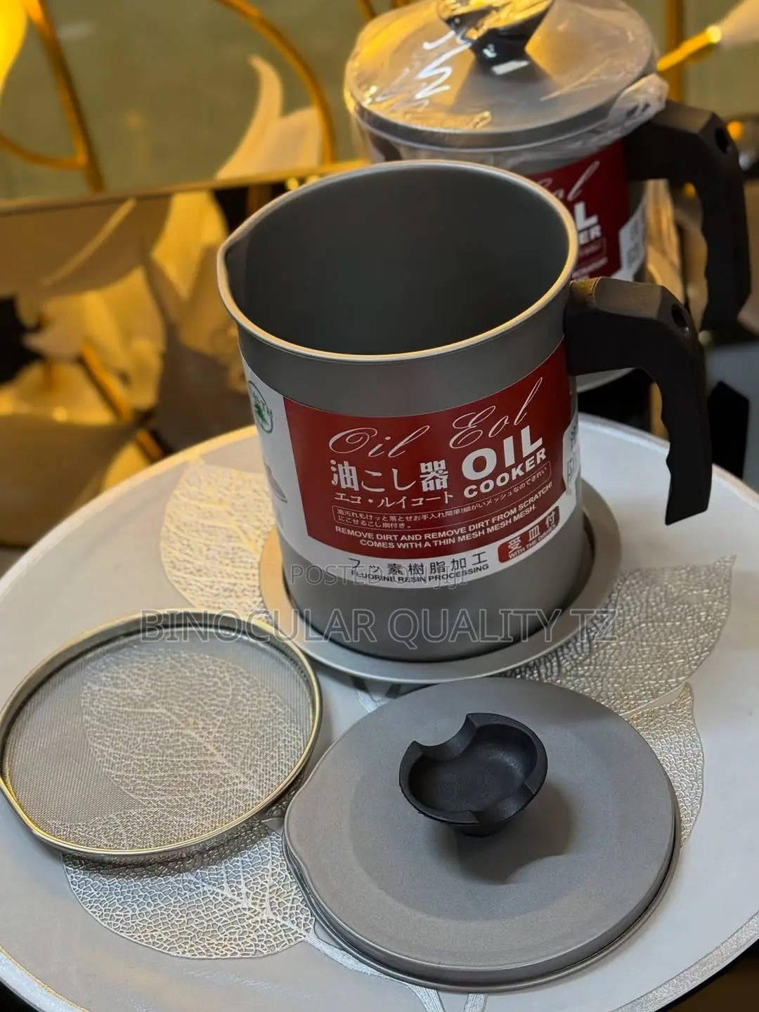 Oil Filter Stainless Cup
