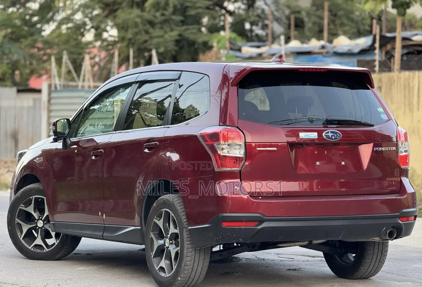 Subaru Forester 2015 Burgundy