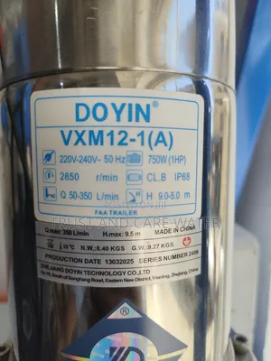 Doyin Stainless Steel Pump 1hp