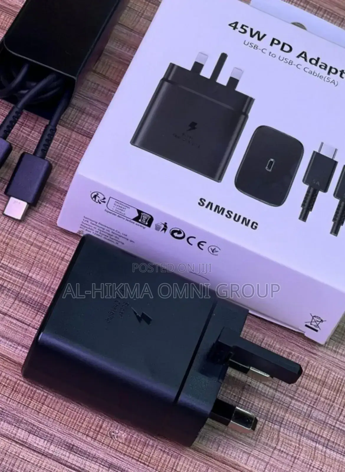 Galaxy 45w Charger Black