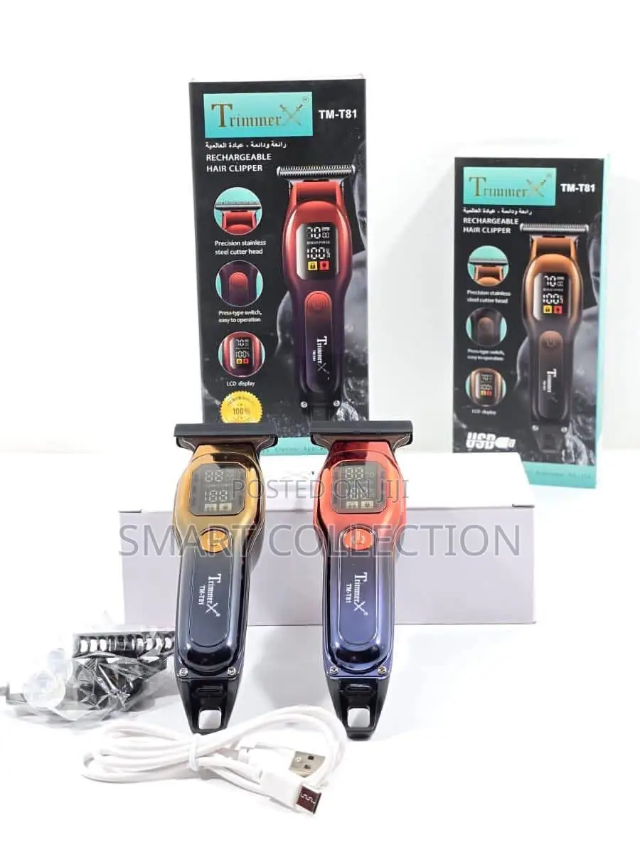 The Usb Trimmer X Tm-T181 Portable Machine for Kids and Adults