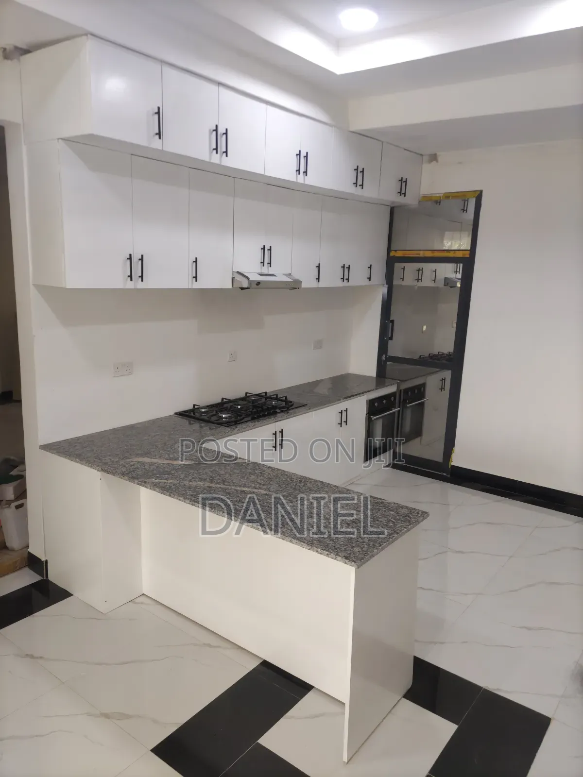 Kitchen Cabinets Installation White Color