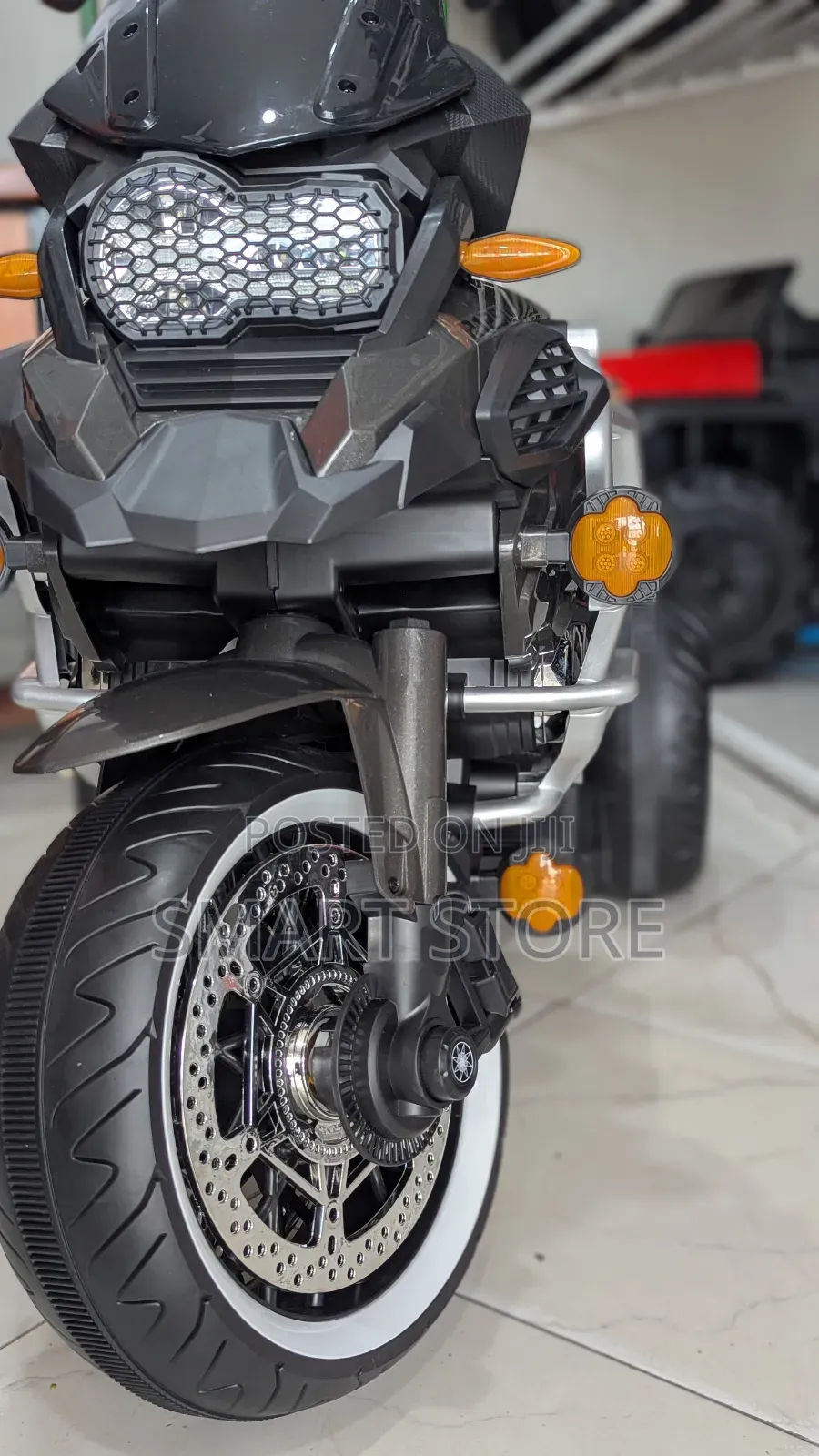 Kids Electric Motorcycle – 3 Wheels Ride-on Bike