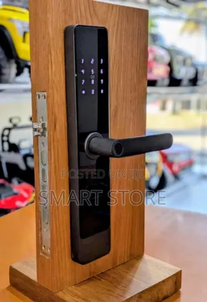 Smart Door Lock – Fingerprint, Password, Card Key Access
