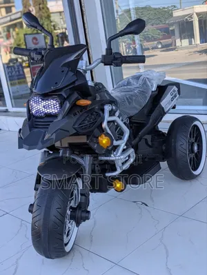 Kids Electric Motorcycle – 3 Wheels Ride-on Bike