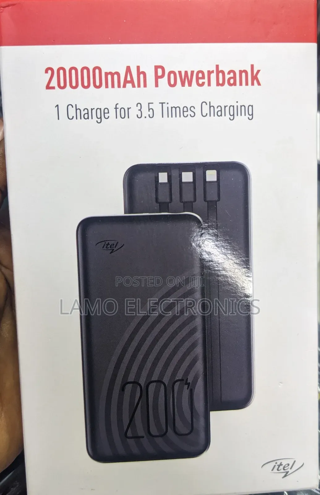 Itel 20000mah Power Bank