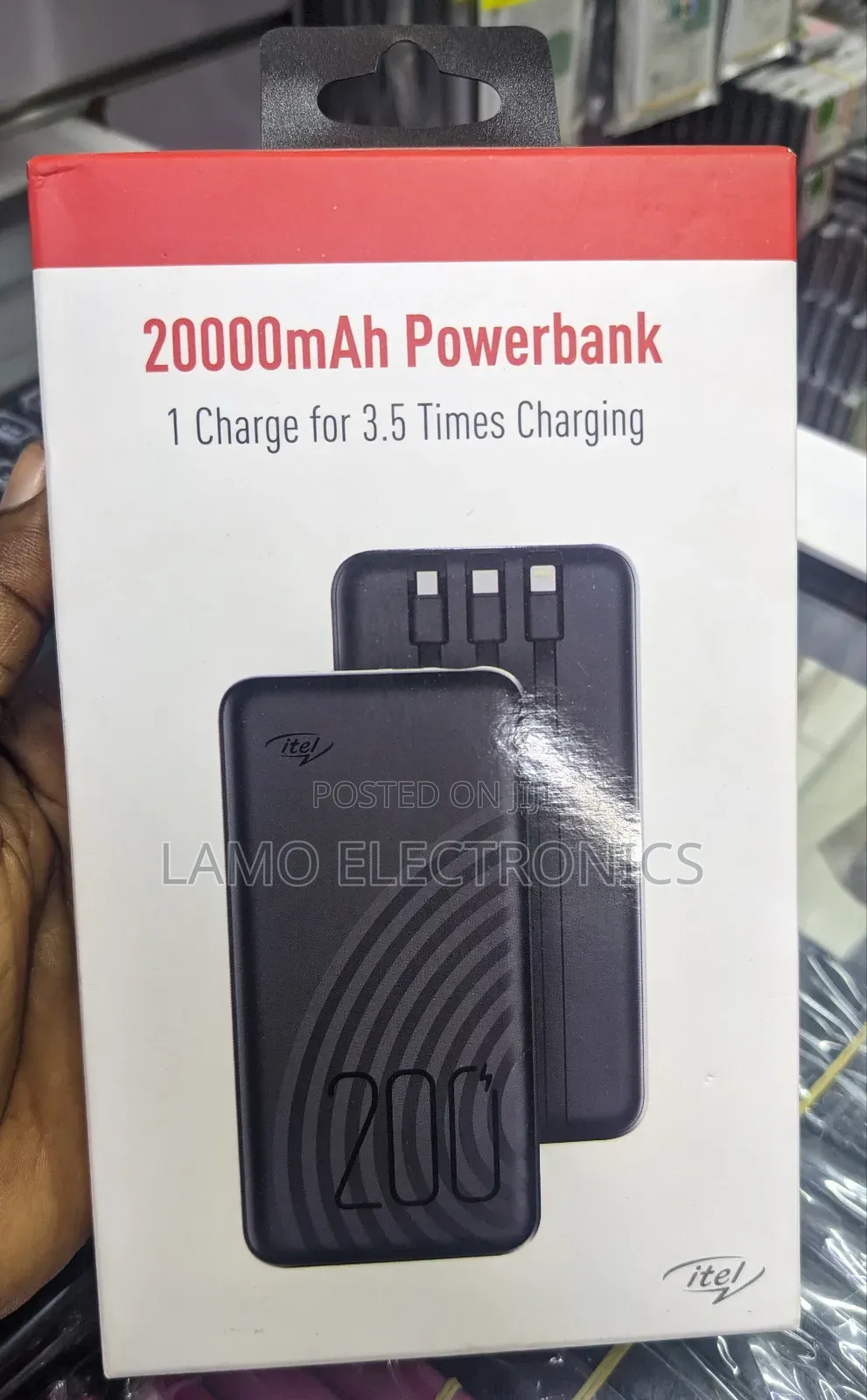 Itel 20000mah Power Bank