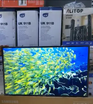 Samsung Tv Inch 43 Smart Full Hd Ina Quality Mzuri Sana Pure Colors.