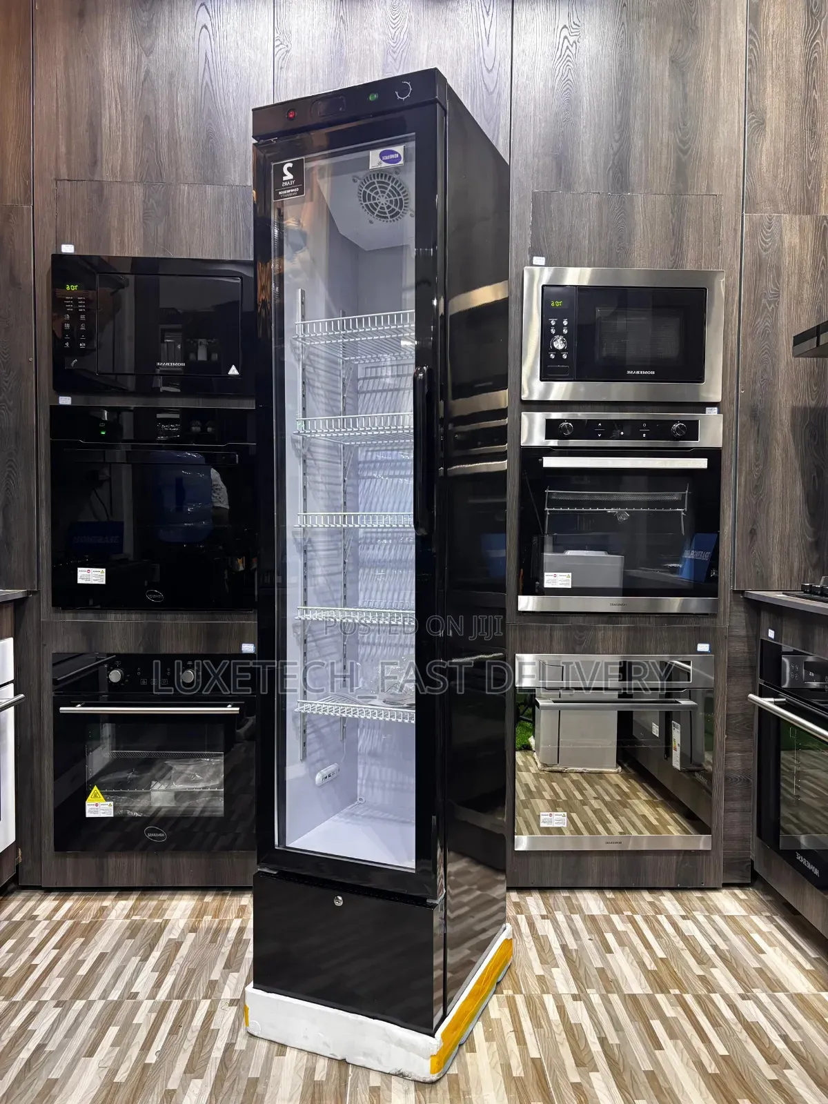 Homebase Showcase Fridge 220l, Cooler Display Refrigerator