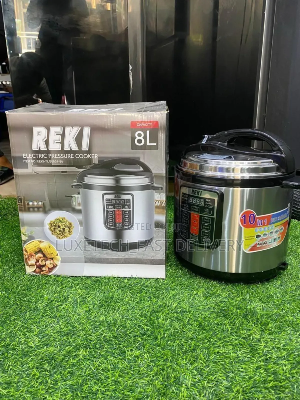 Reki 10 in 1 Multi-Functional Pressure Cooker 8l