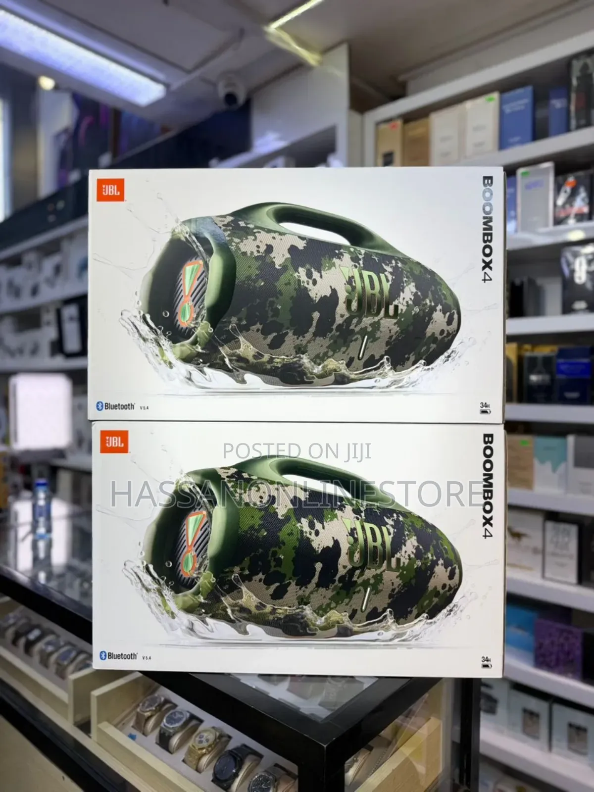 JBL Boombox 4 Portable Waterproof Bluetooth Speaker - Squad