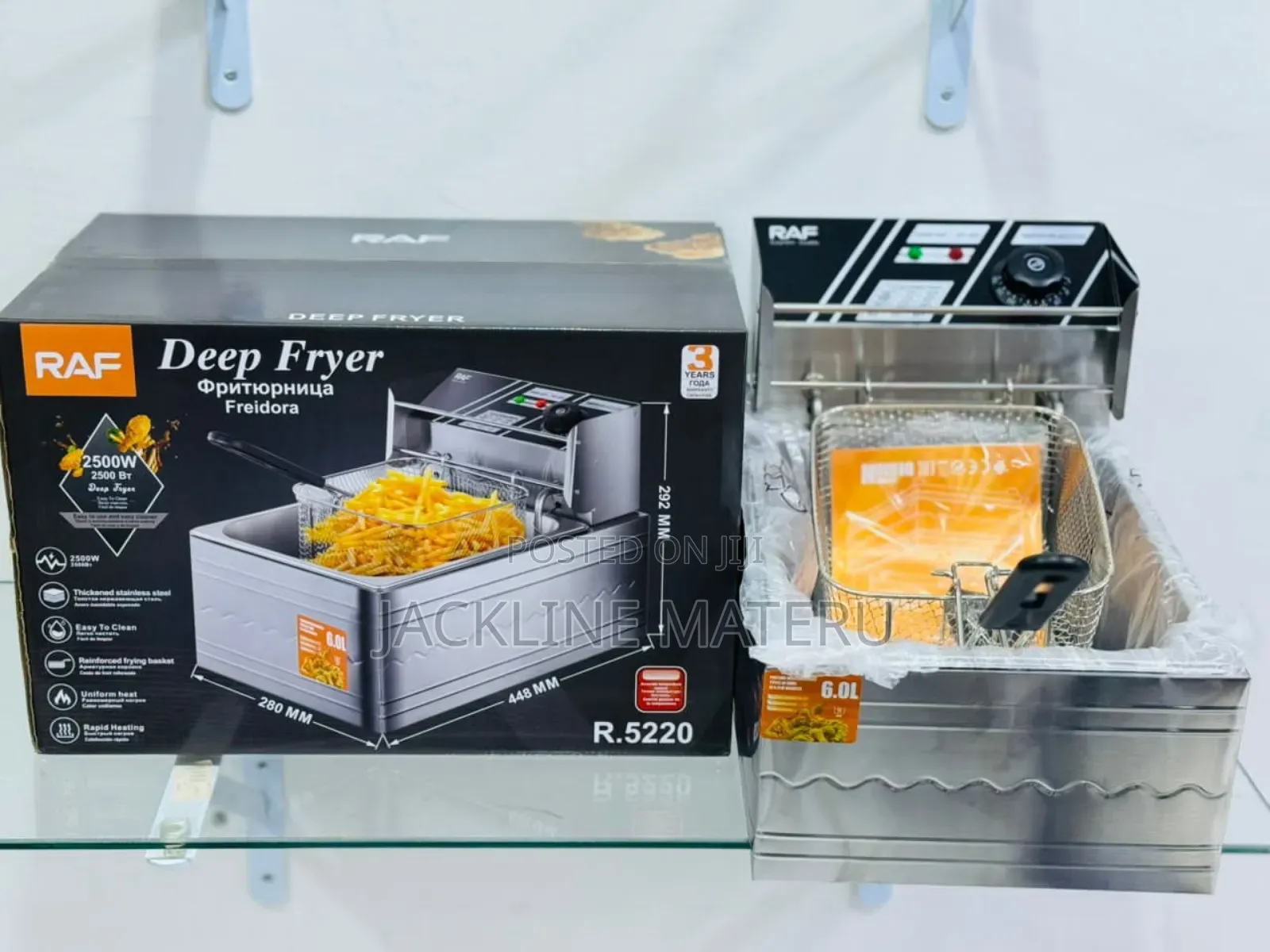 Raf Deep Fryer 6liter (Electric)