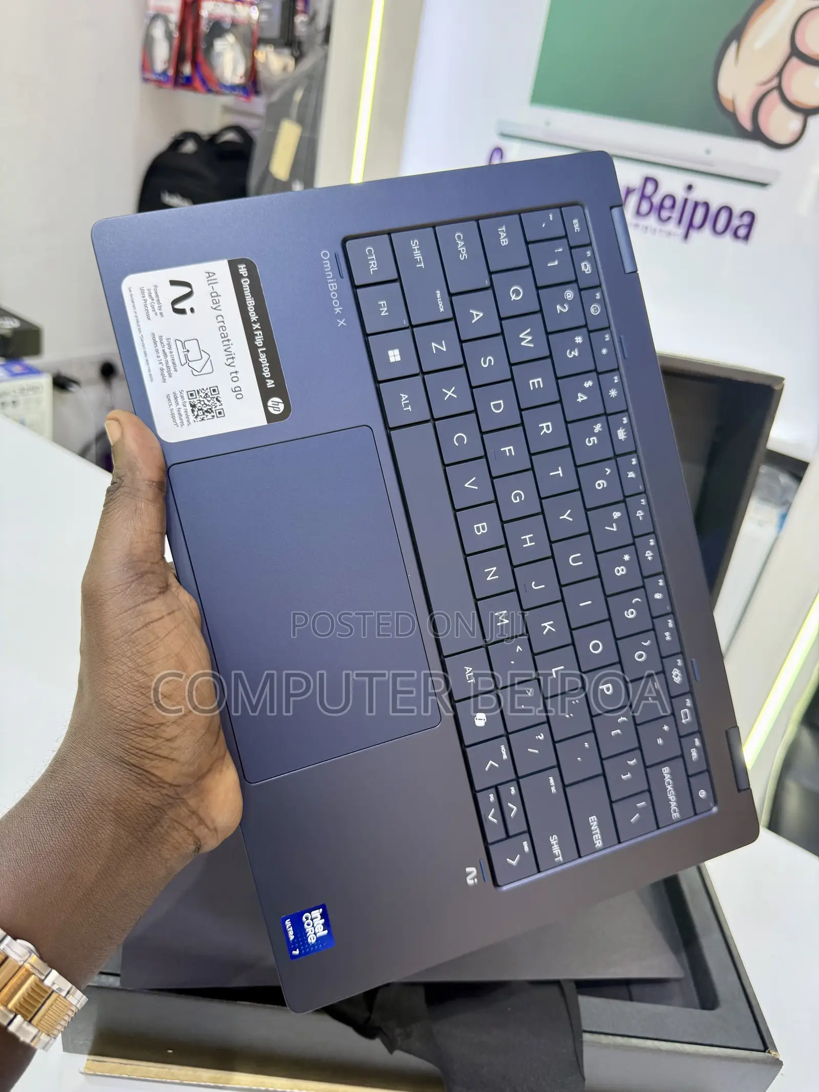 New Laptop HP OmniBook X Flip 14" 16GB Intel Core Ultra 7 SSD 1T