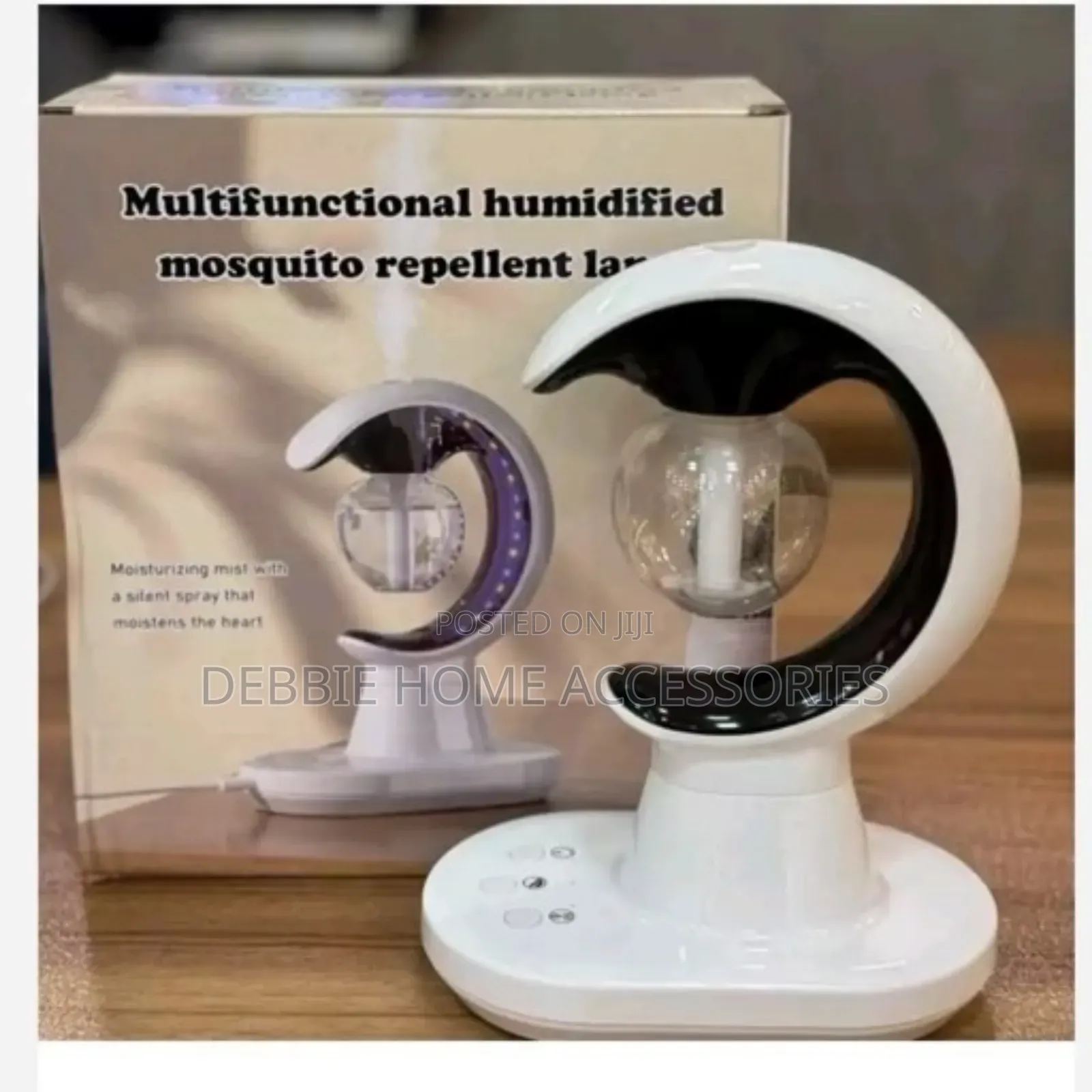 Electric 2-in-1 Air Humidifier and Mosquito Repellent Lamp