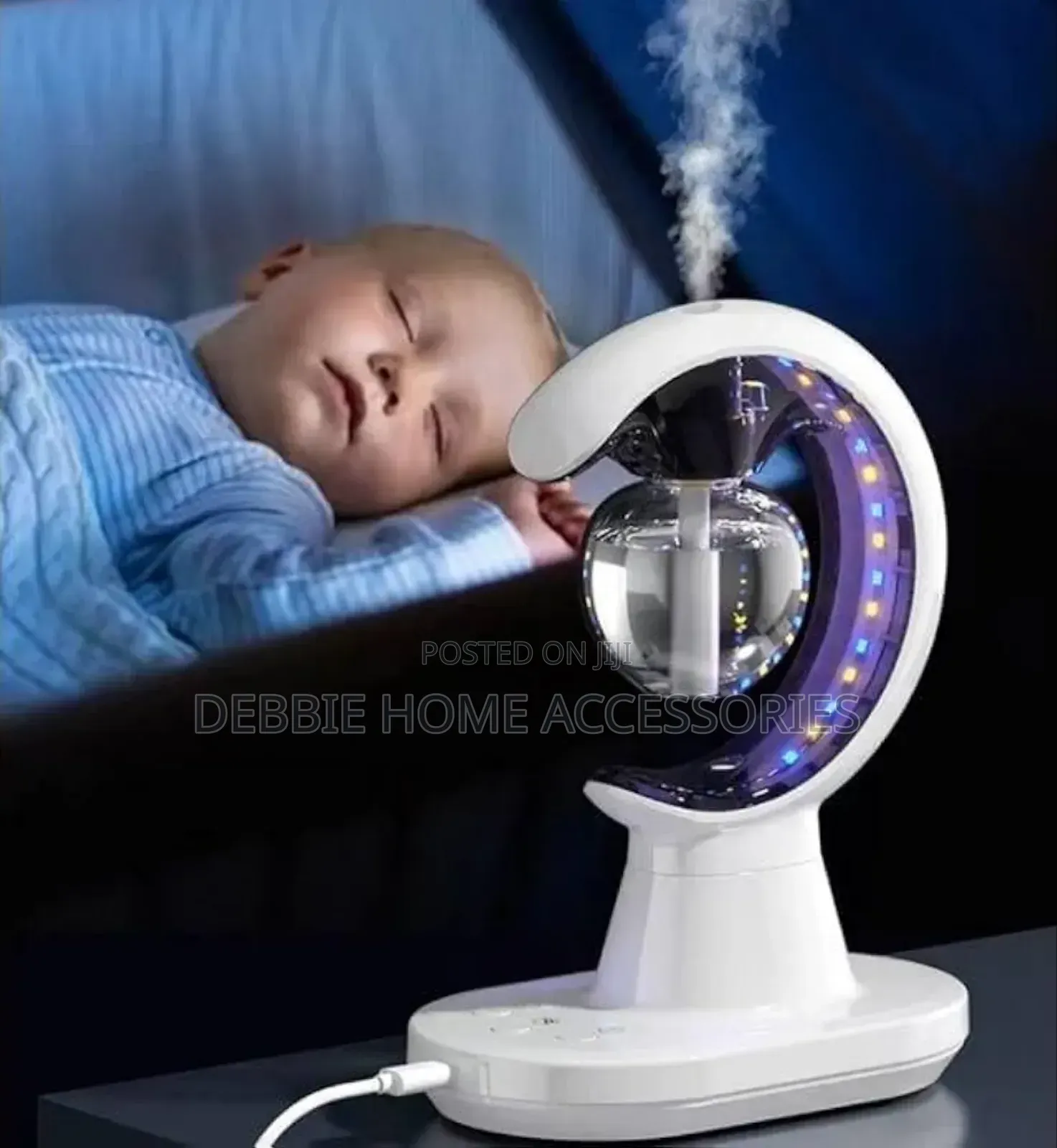 Electric 2-in-1 Air Humidifier and Mosquito Repellent Lamp