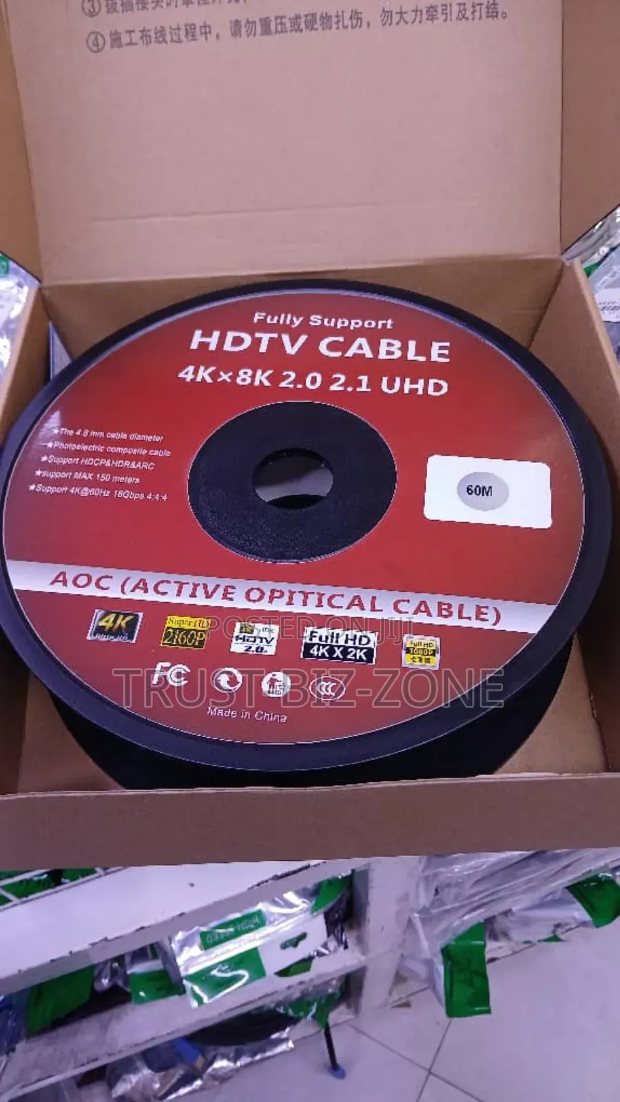 Fiber Optic Hdmi Cable 60m