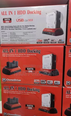 Docking Station All in 1 HDD