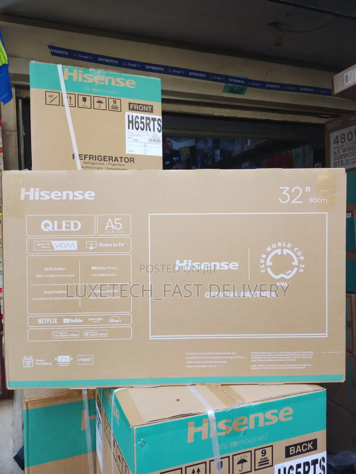 Hisense 32-Inch Qled Smart Tv