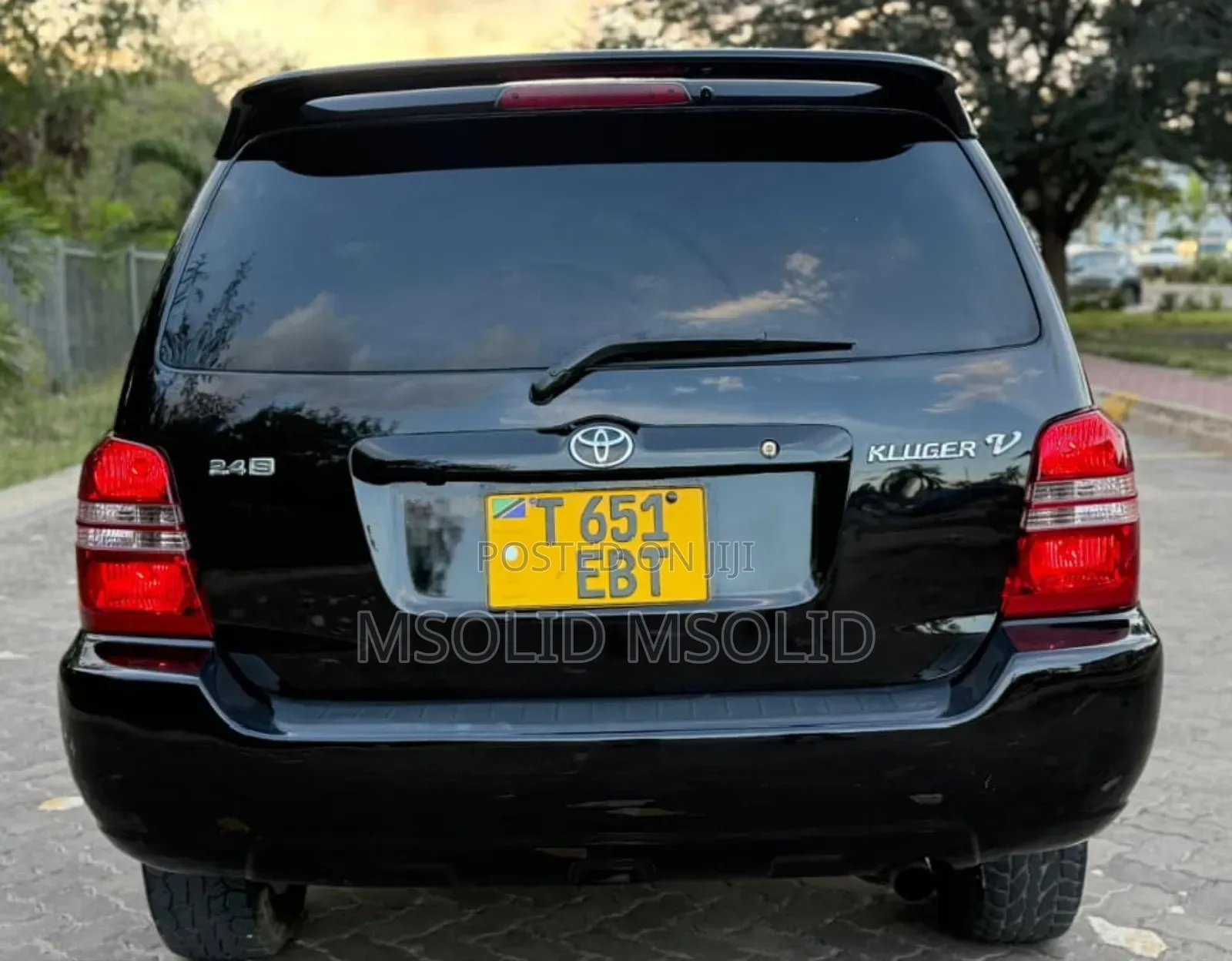 Toyota Kluger 2005 Black
