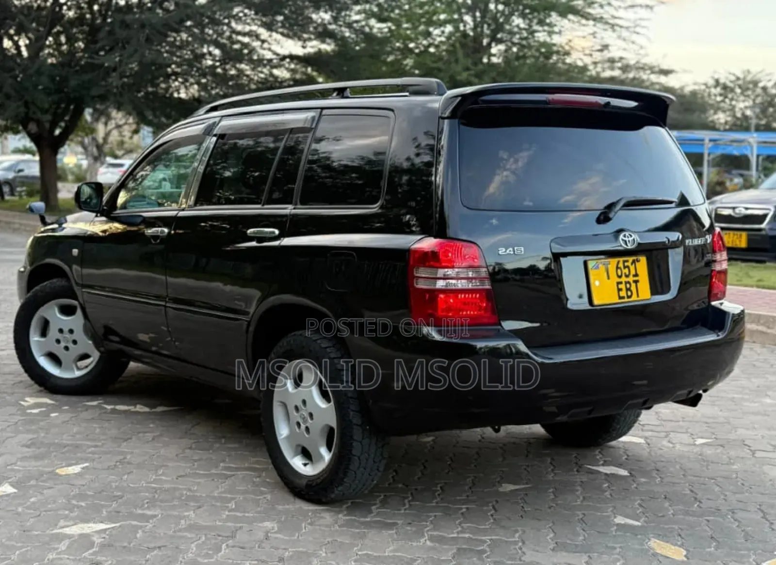 Toyota Kluger 2005 Black