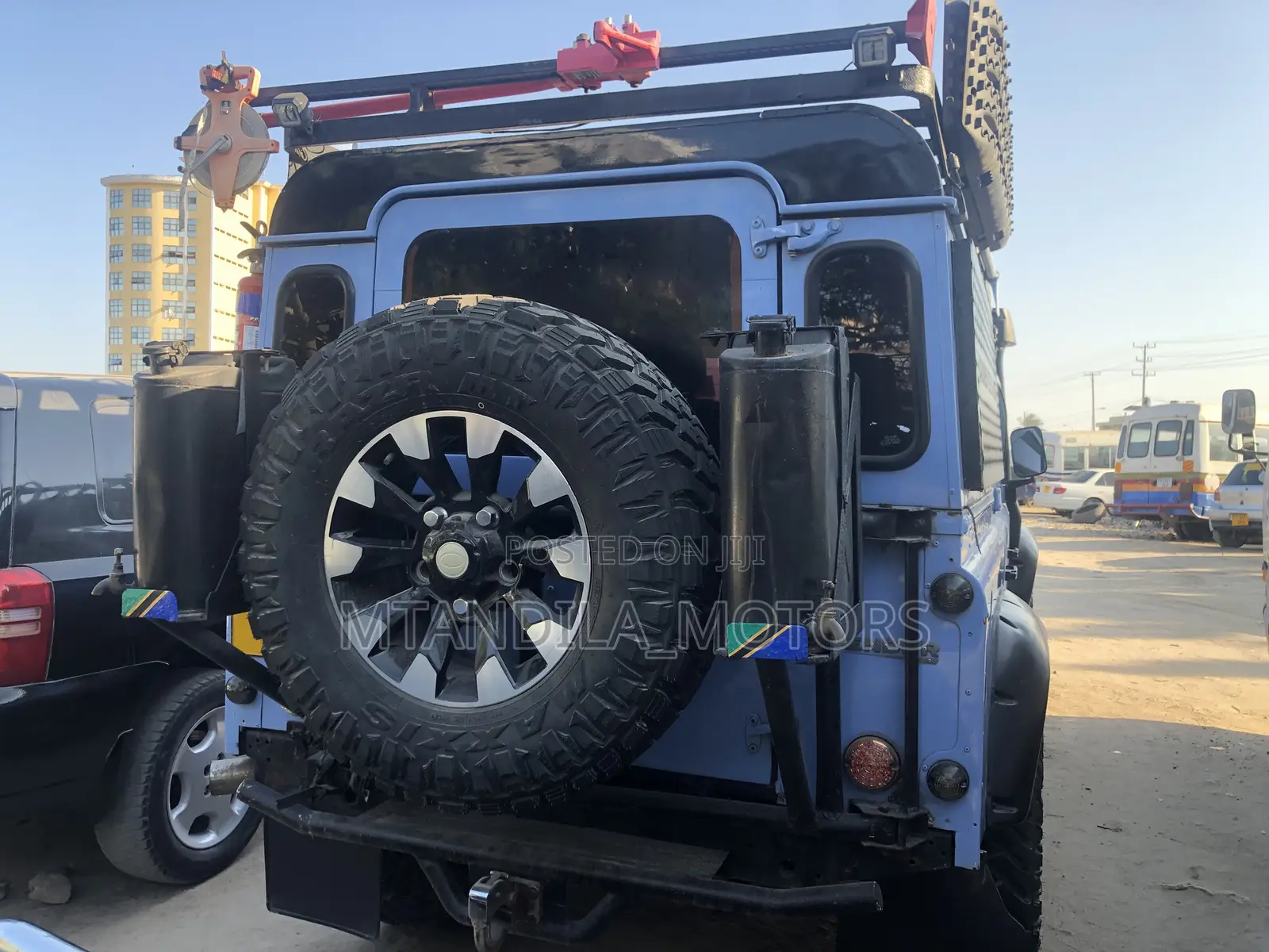 Land Rover Defender 130 2.5 TDS 2005 Purple