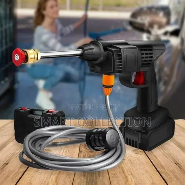 Portable Cordless Pressure Washer Gun With Rechargeable 2 Batteries